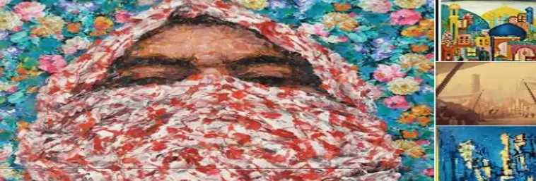 A close up on a man with a face covering over his face
