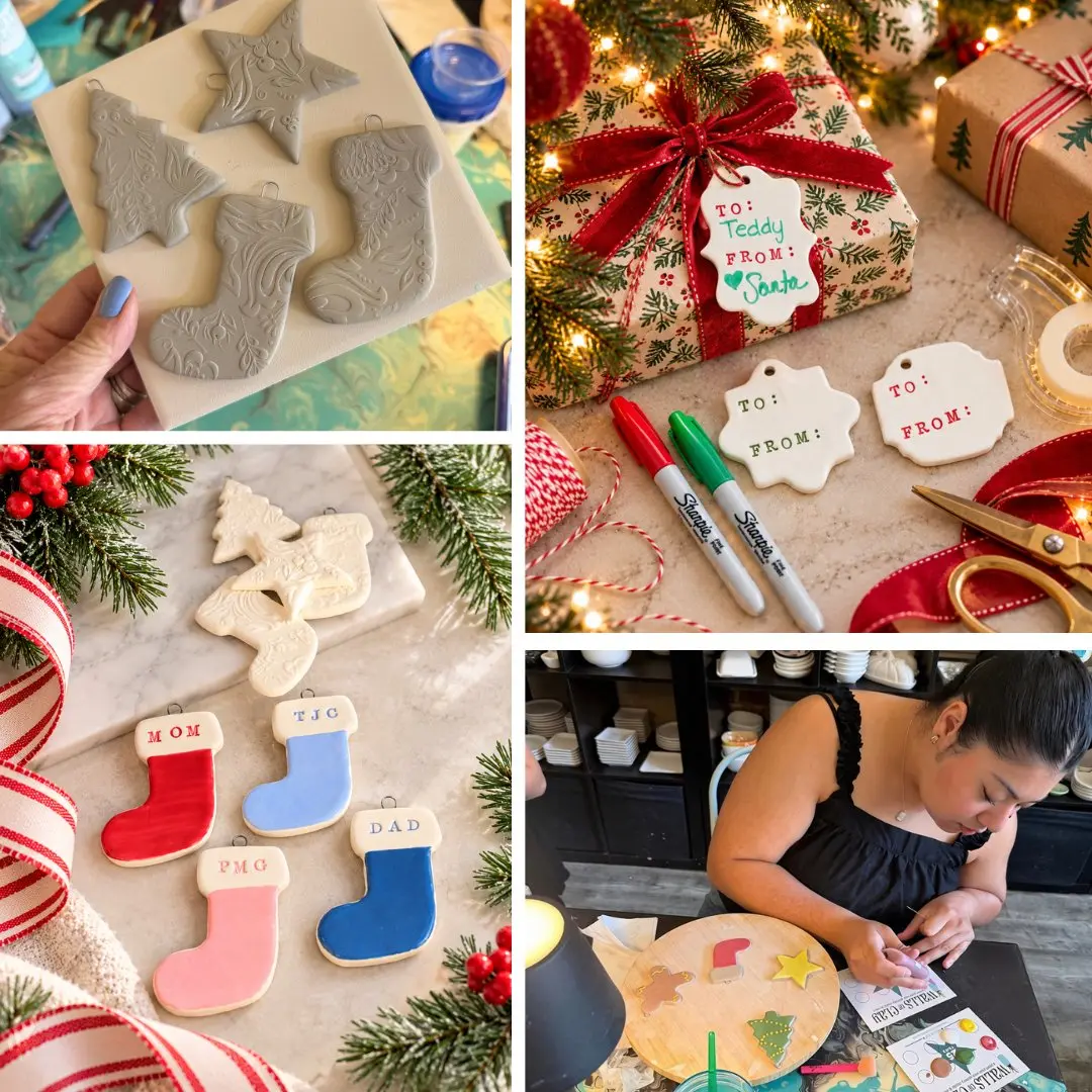 Clay Christmas Ornaments Workshop at Walls of Clay