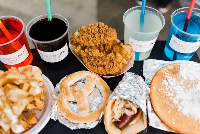 Pretzels and other fair food