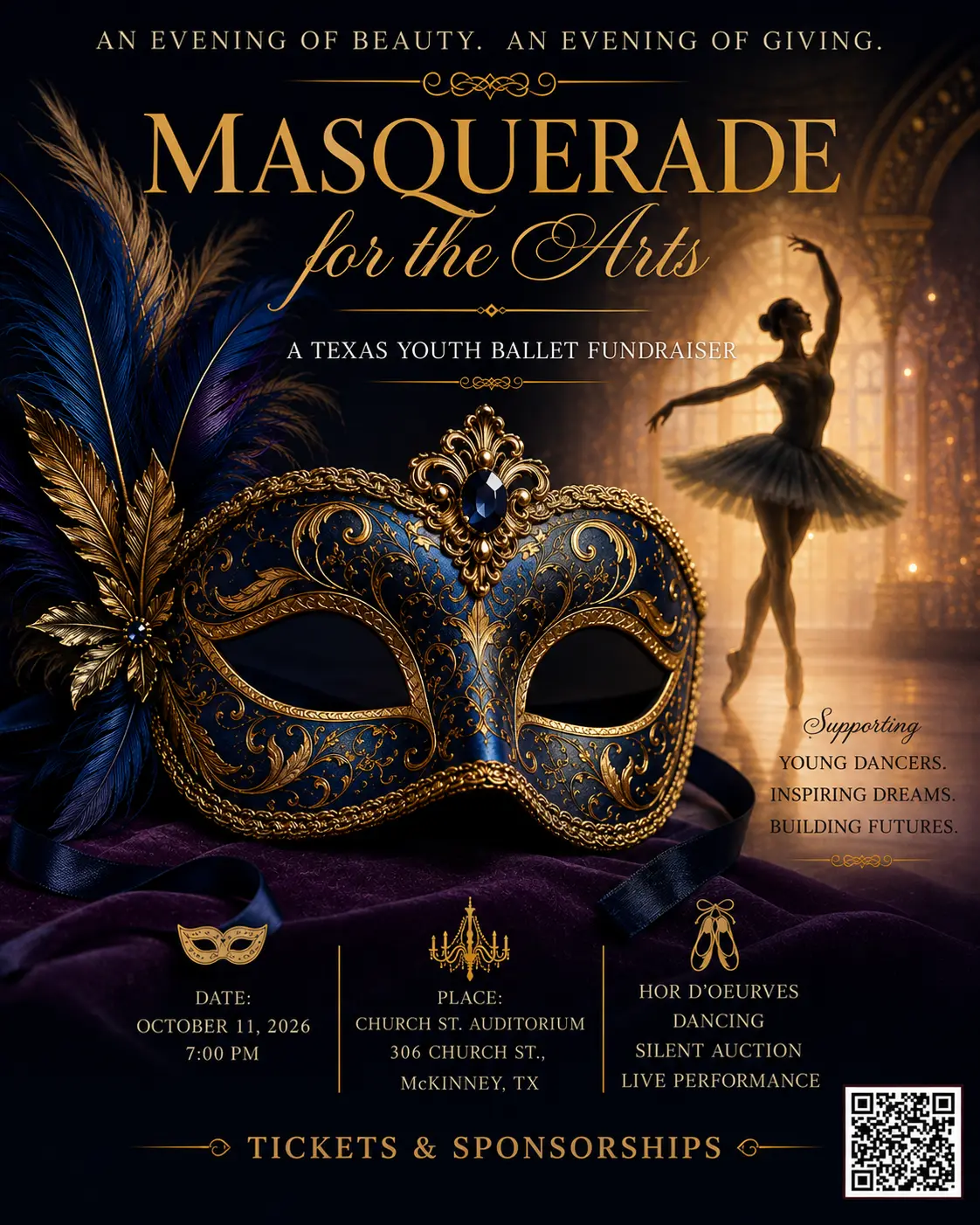 Masquerade for the Arts at Church Street Auditorium