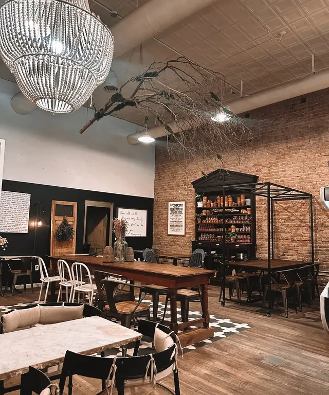 Dining room in a Downtown McKinney shop