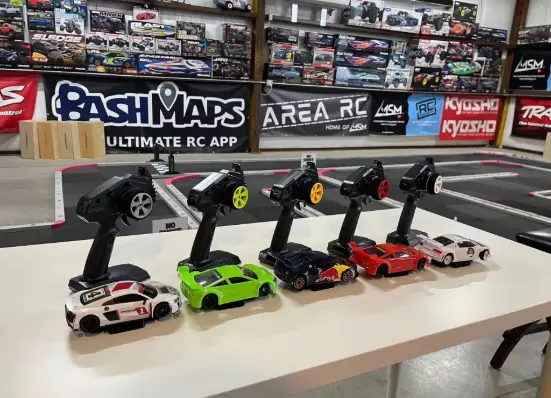 Miniature racing cars