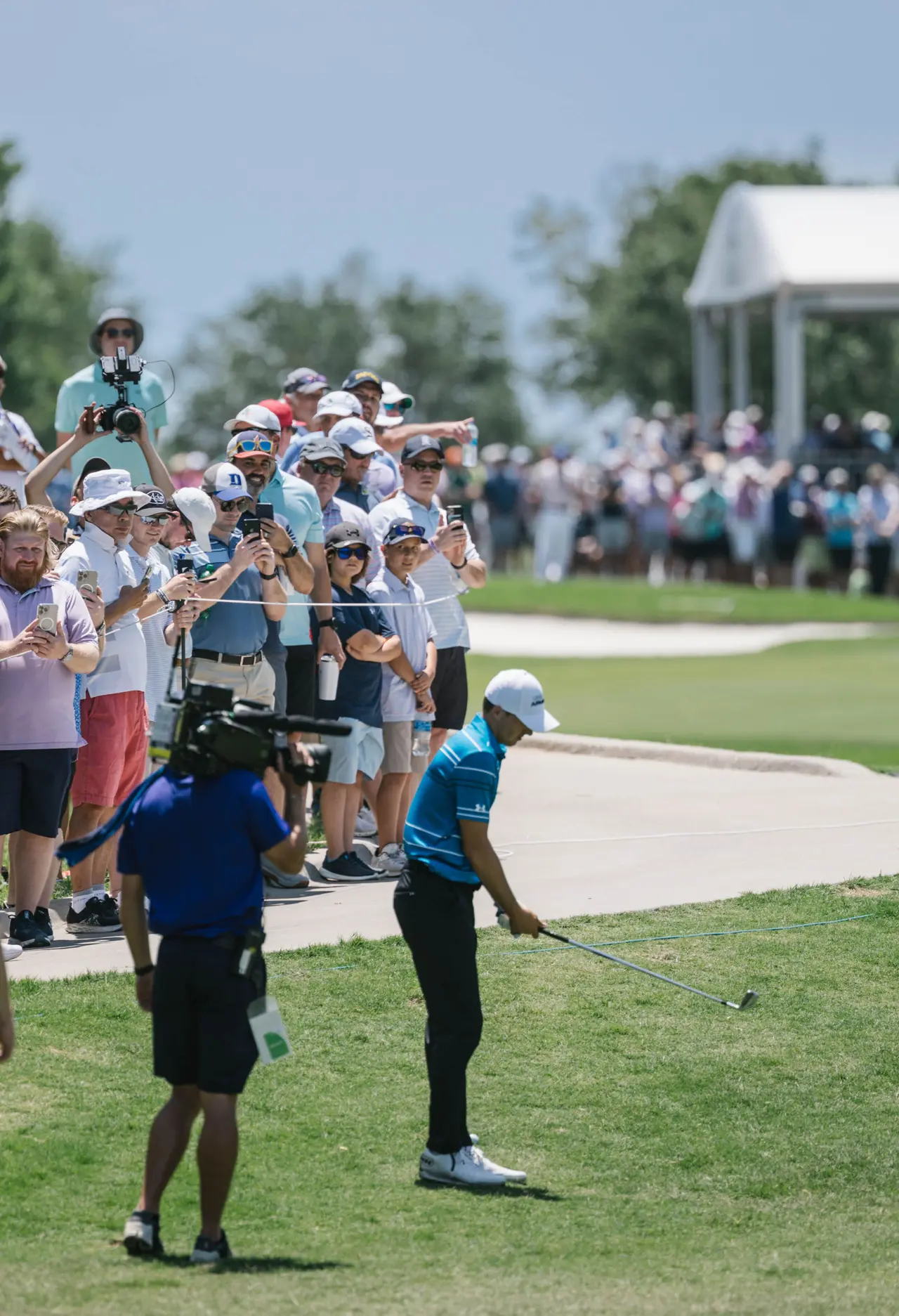 Golfer at Byron Nelson