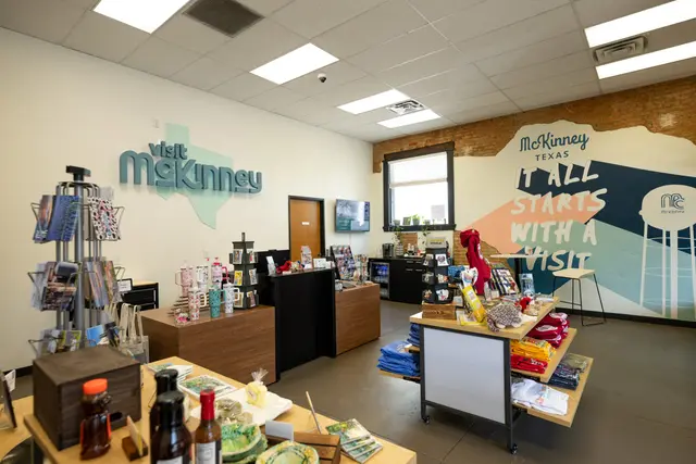 Inside the McKinney Visitor Center