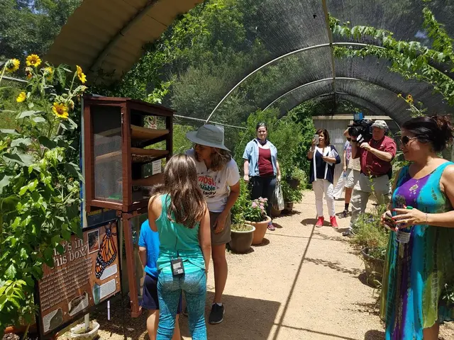 The butterfly garden at the Heard Natural Science Museum