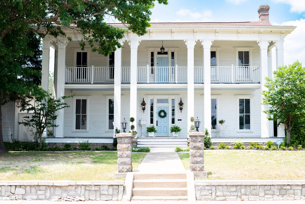 The Bingham Estate, an 1883 boutique inn in historic McKinney, Texas